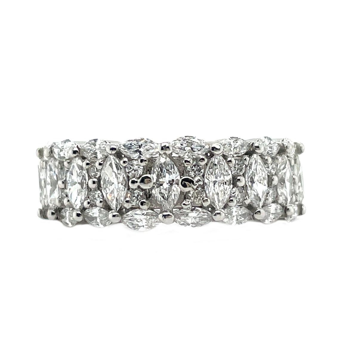 ART | Marquise &amp; Round Diamond Ring